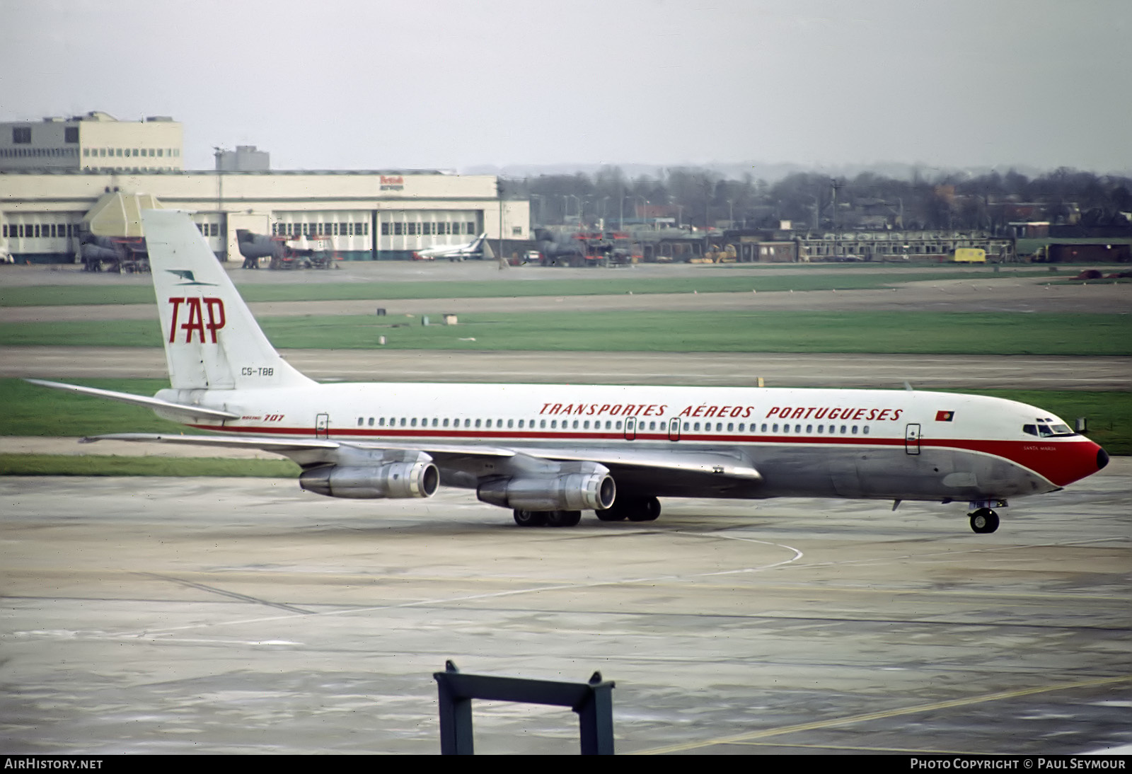 Aircraft Photo of CS-TBB | Boeing 707-382B | TAP - Transportes Aéreos Portugueses | AirHistory.net #552497