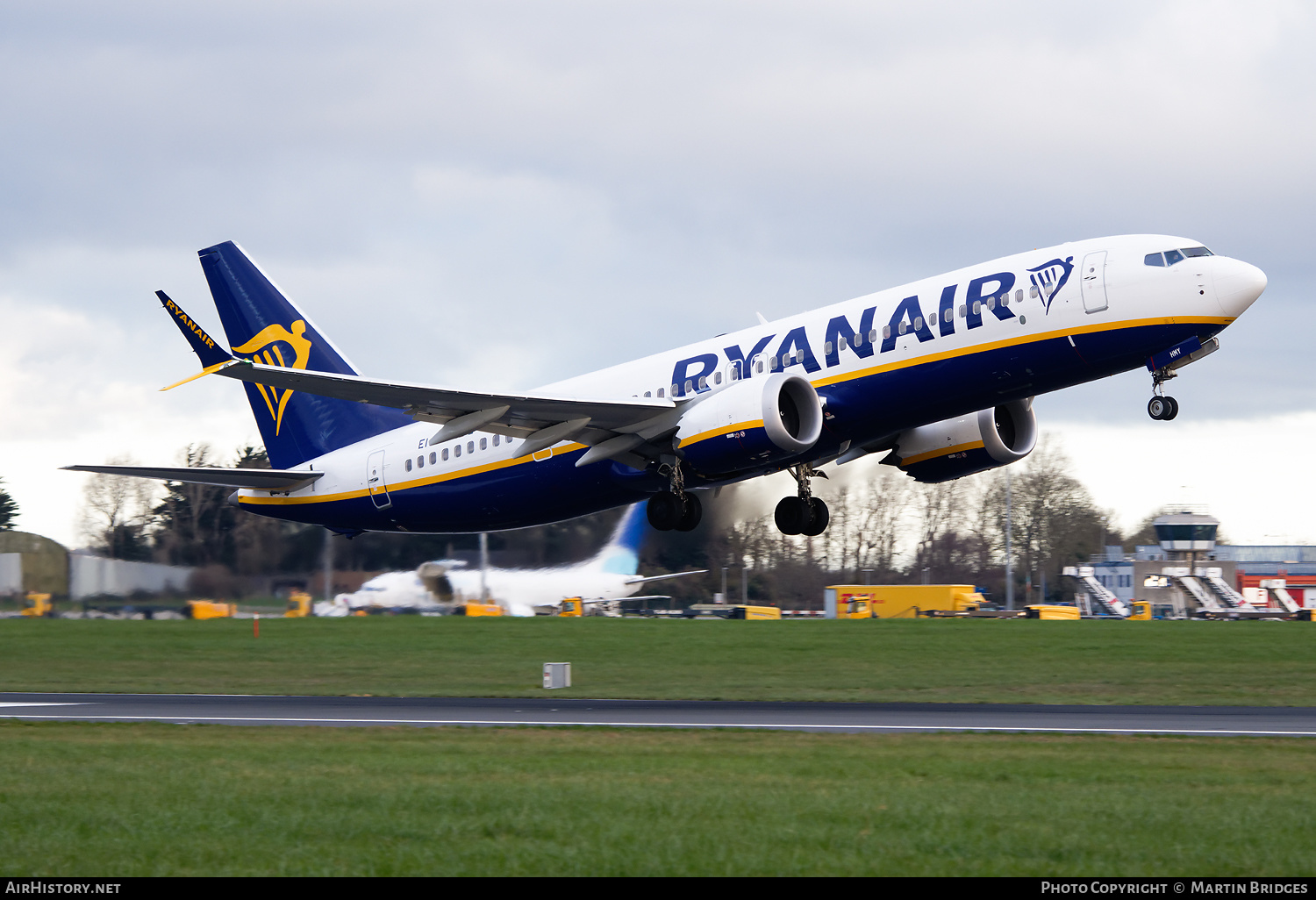 Aircraft Photo of EI-HMY | Boeing 737-8200 Max 200 | Ryanair | AirHistory.net #552508