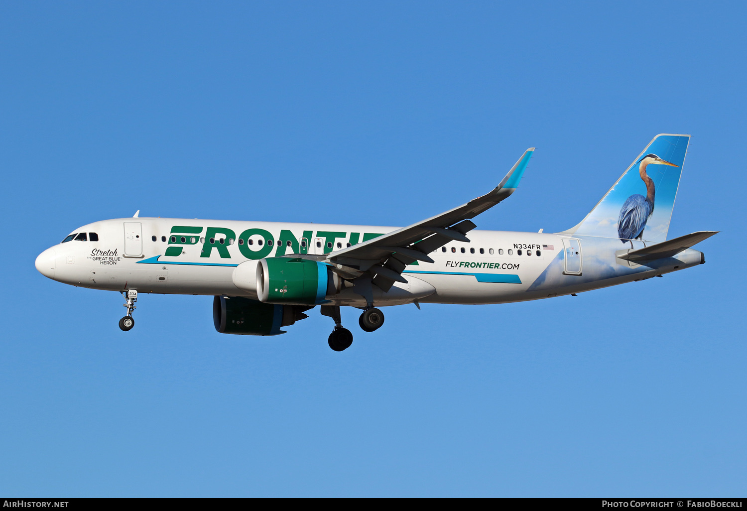 Aircraft Photo of N334FR | Airbus A320-251N | Frontier Airlines | AirHistory.net #552512