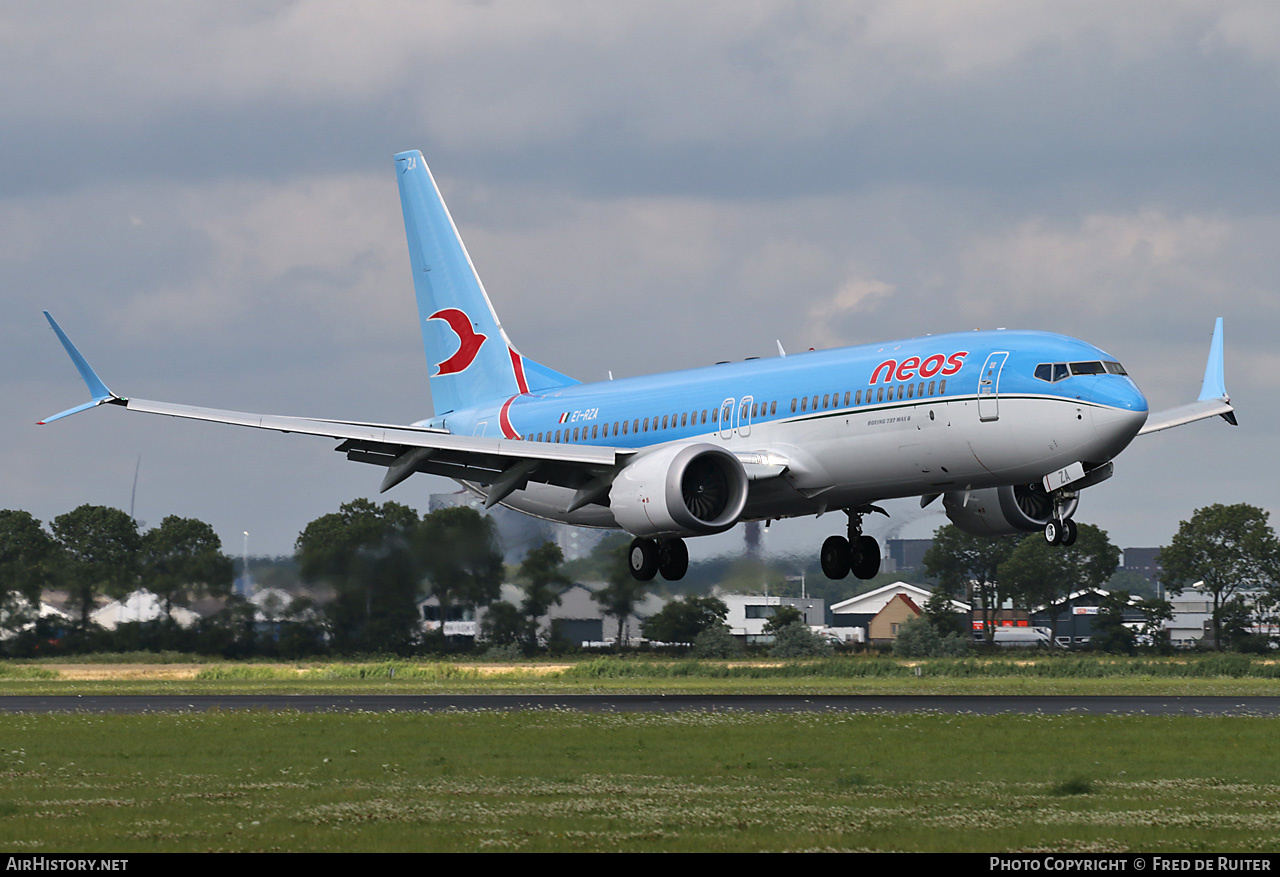 Aircraft Photo of EI-RZA | Boeing 737-8 Max 8 | Neos | AirHistory.net #552527