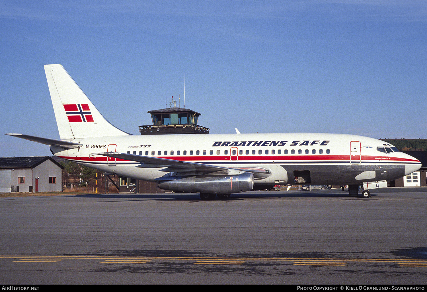 Aircraft Photo of N890FS | Boeing 737-205/Adv | Braathens SAFE | AirHistory.net #552528