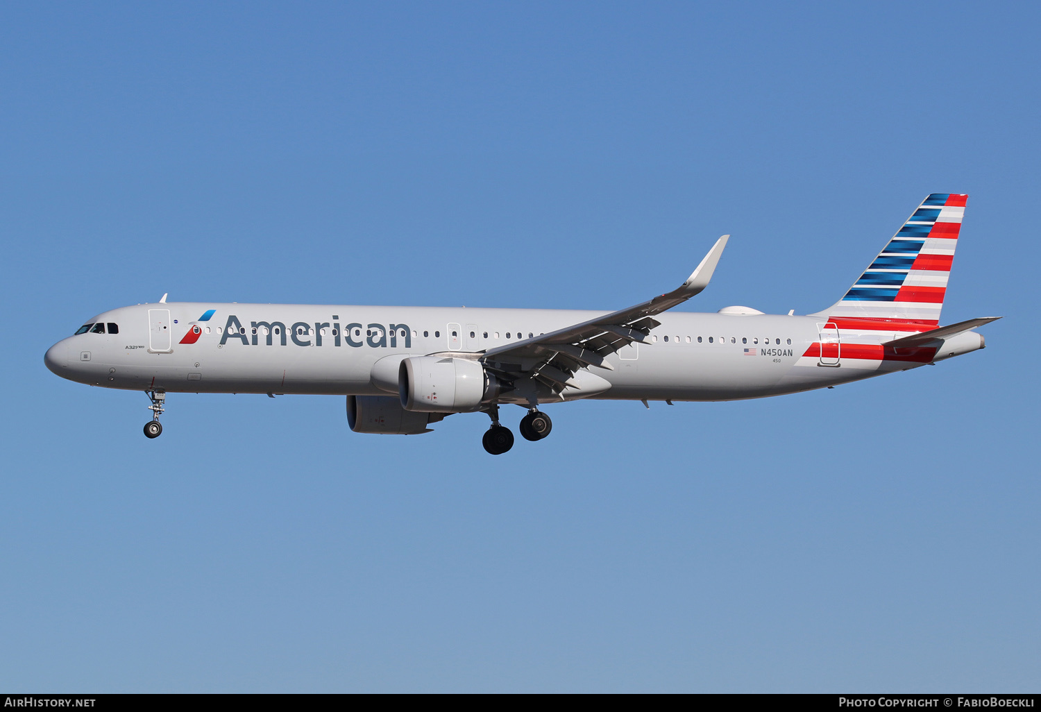 Aircraft Photo of N450AN | Airbus A321-253NX | American Airlines | AirHistory.net #552533