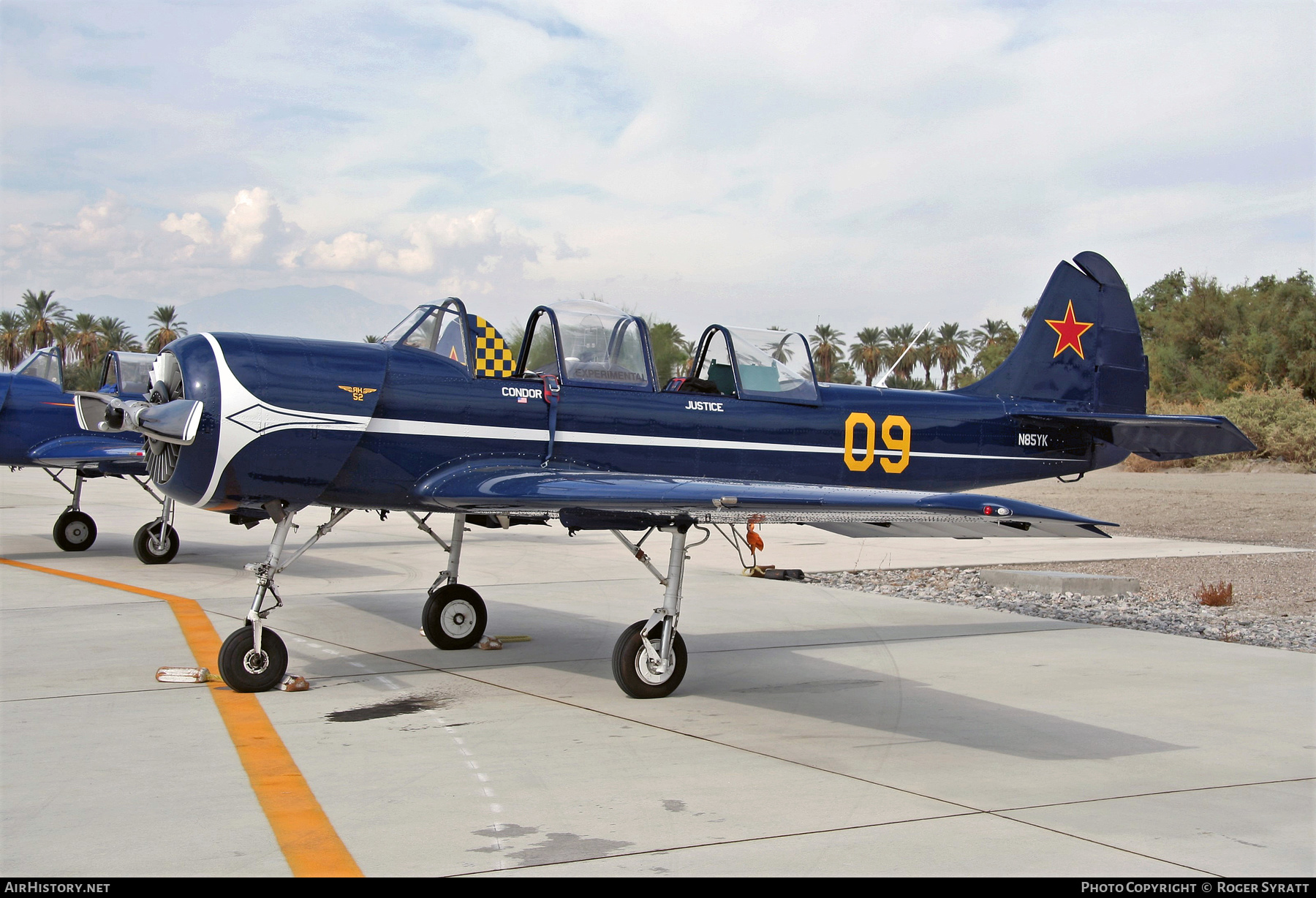 Aircraft Photo of N85YK | Yakovlev Yak-52... | Soviet Union - Air Force | AirHistory.net #552541
