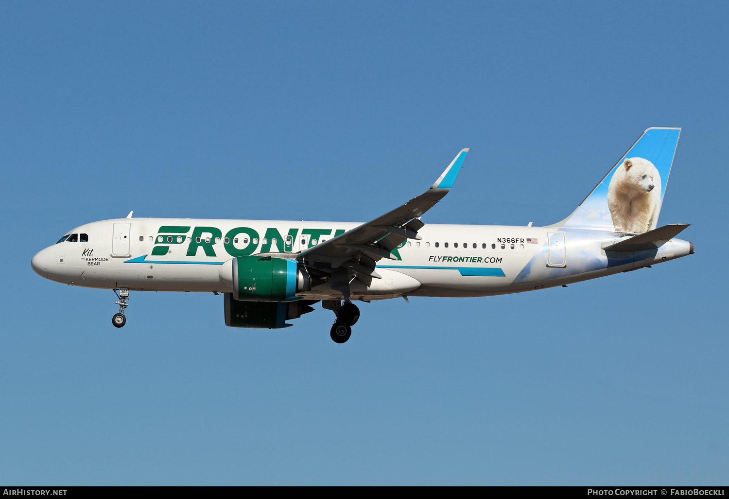 Aircraft Photo of N366FR | Airbus A320-251N | Frontier Airlines | AirHistory.net #552552