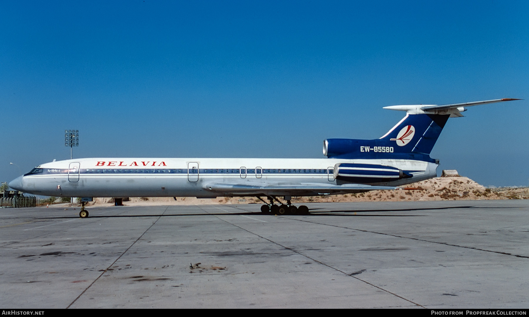 Aircraft Photo of EW-85580 | Tupolev Tu-154B-2 | Belavia | AirHistory.net #552554