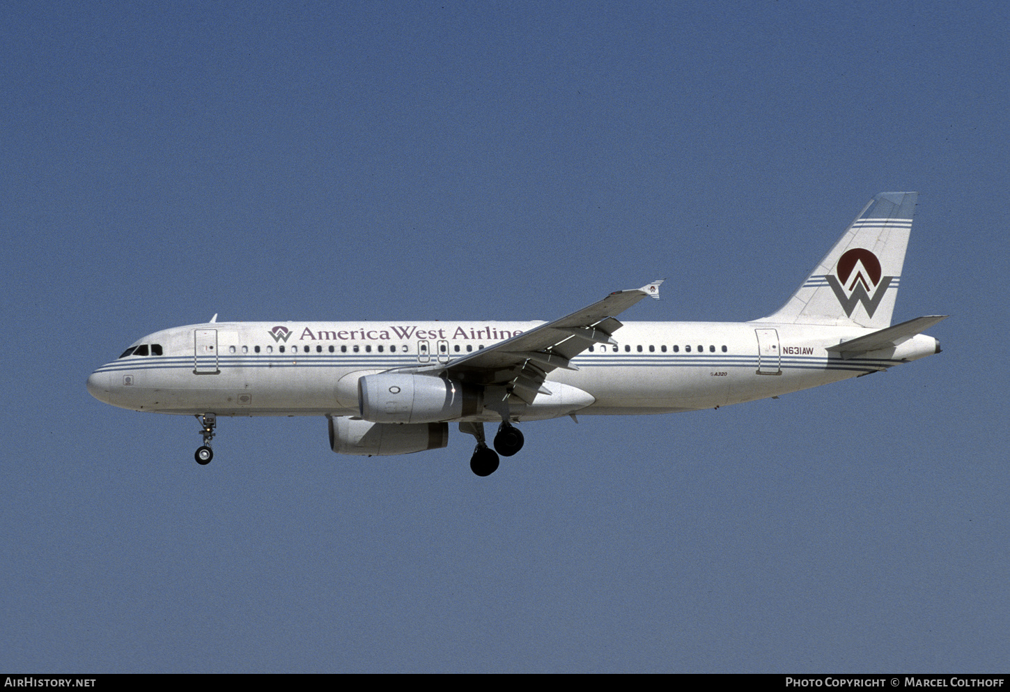 Aircraft Photo of N631AW | Airbus A320-231 | America West Airlines | AirHistory.net #552555