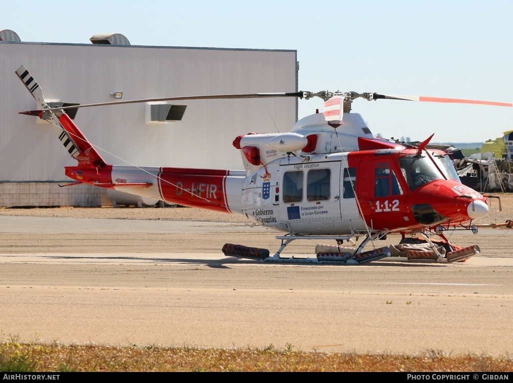 Aircraft Photo of D-HFIR | Bell 412EP | Pegasus Aviación | AirHistory.net #552556