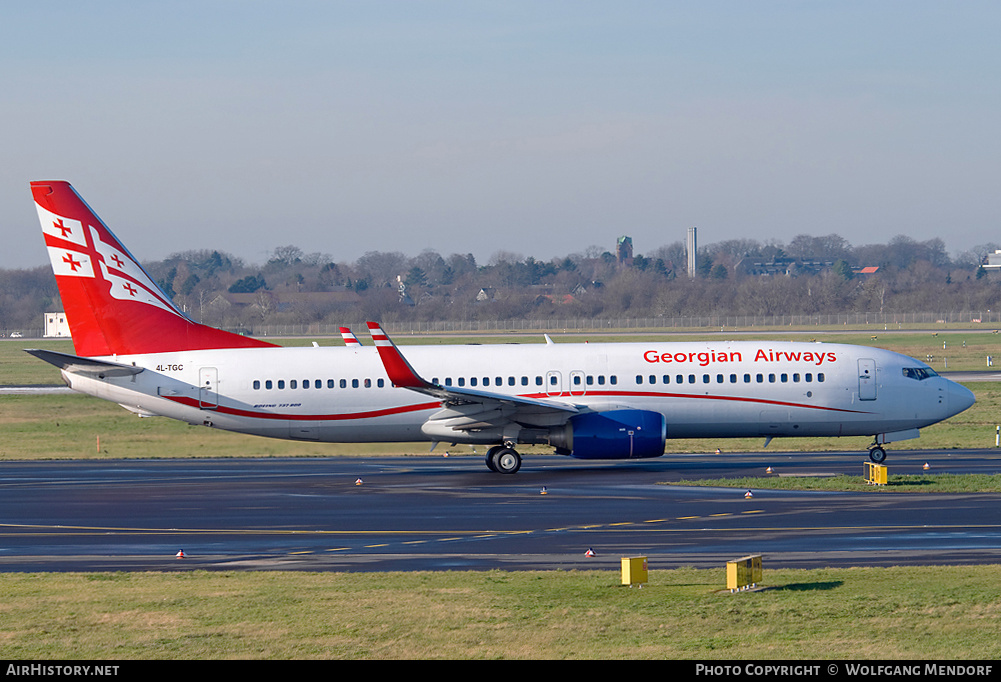 Aircraft Photo of 4L-TGC | Boeing 737-8FH | Georgian Airways | AirHistory.net #552567