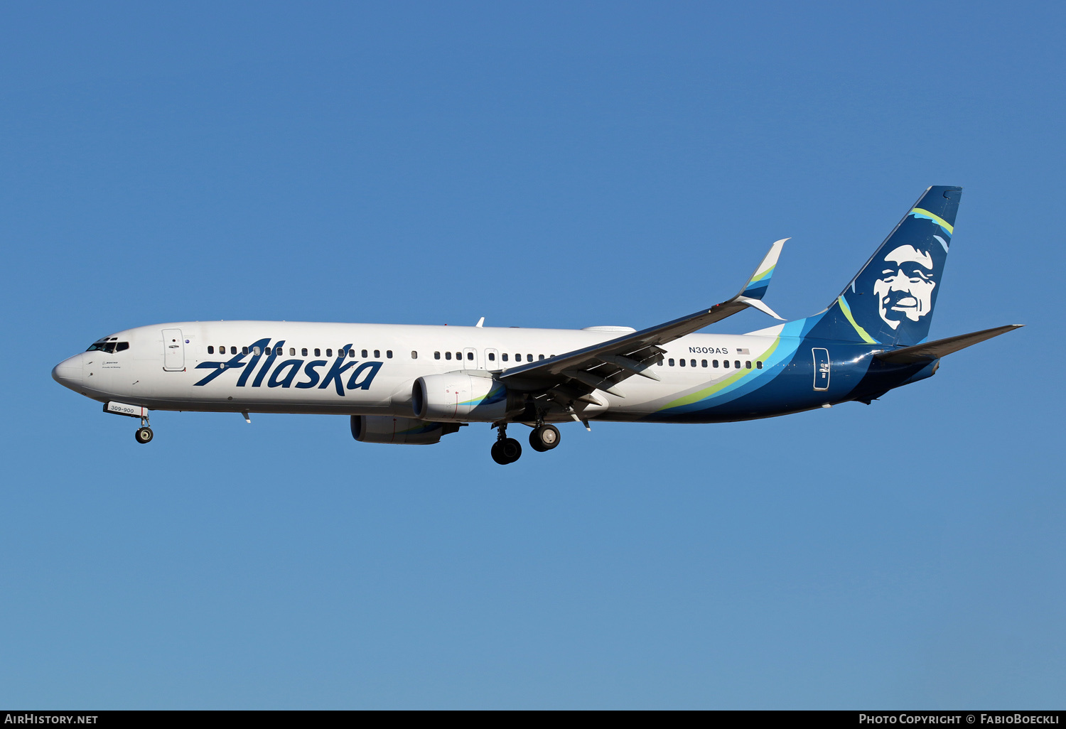 Aircraft Photo of N309AS | Boeing 737-990 | Alaska Airlines | AirHistory.net #552569