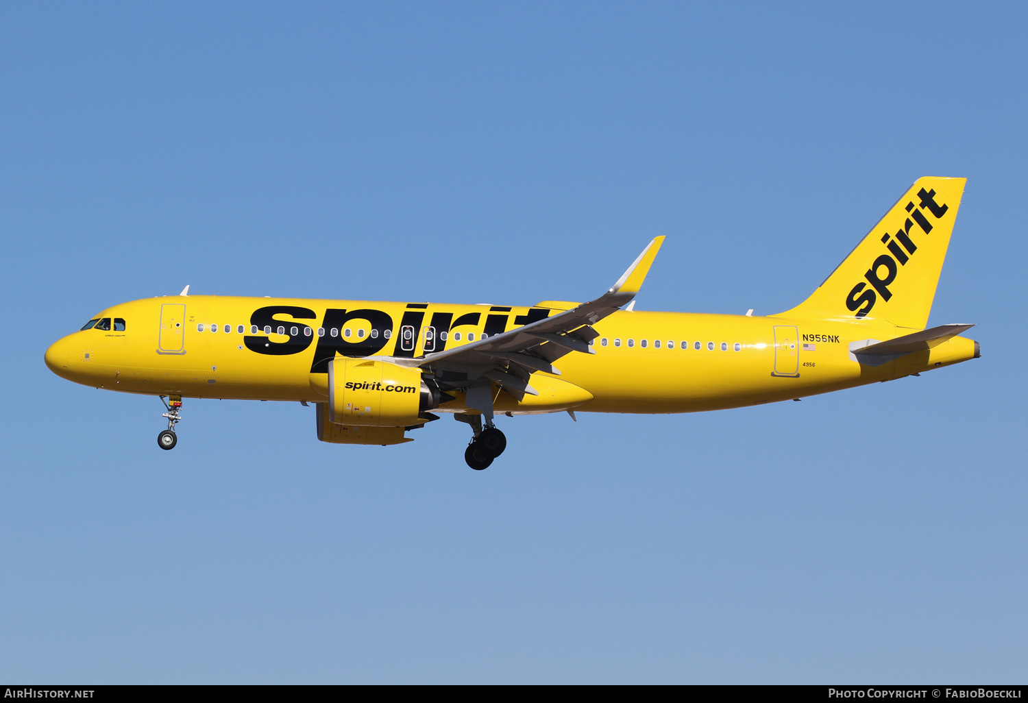 Aircraft Photo of N956NK | Airbus A320-271N | Spirit Airlines | AirHistory.net #552570