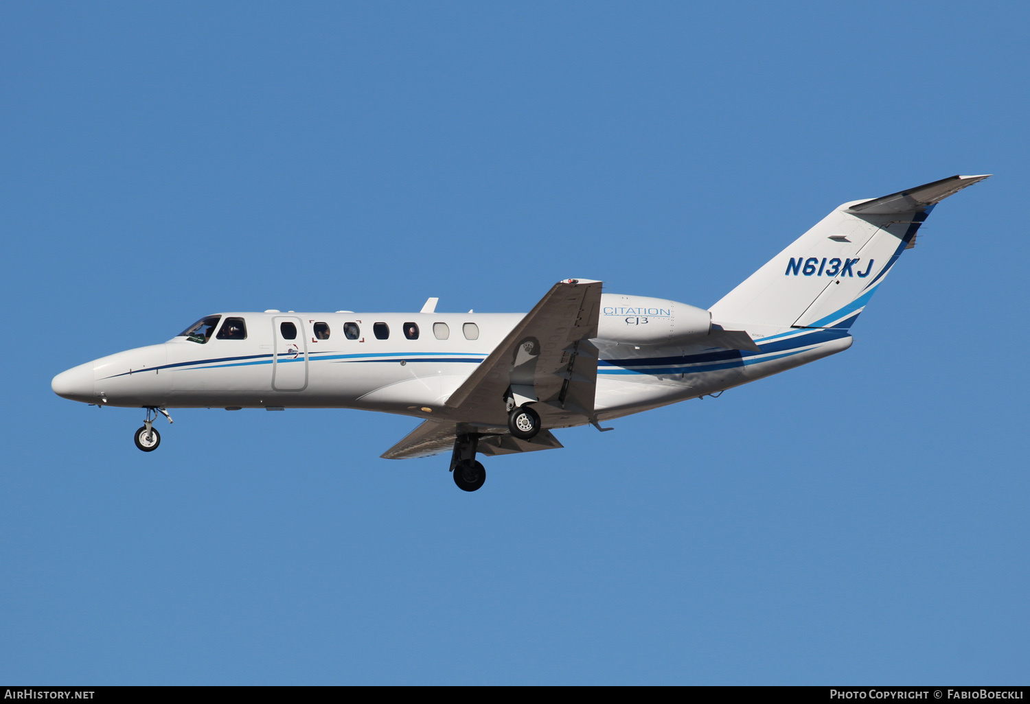 Aircraft Photo of N613KJ | Cessna 525B CitationJet CJ3 | AirHistory.net #552574