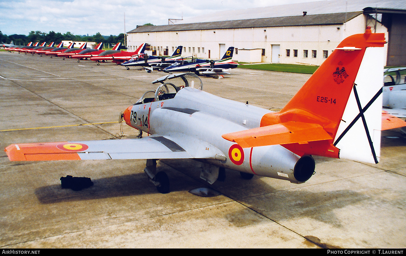 Aircraft Photo of E.25-14 | CASA C101EB Aviojet | Spain - Air Force | AirHistory.net #552581