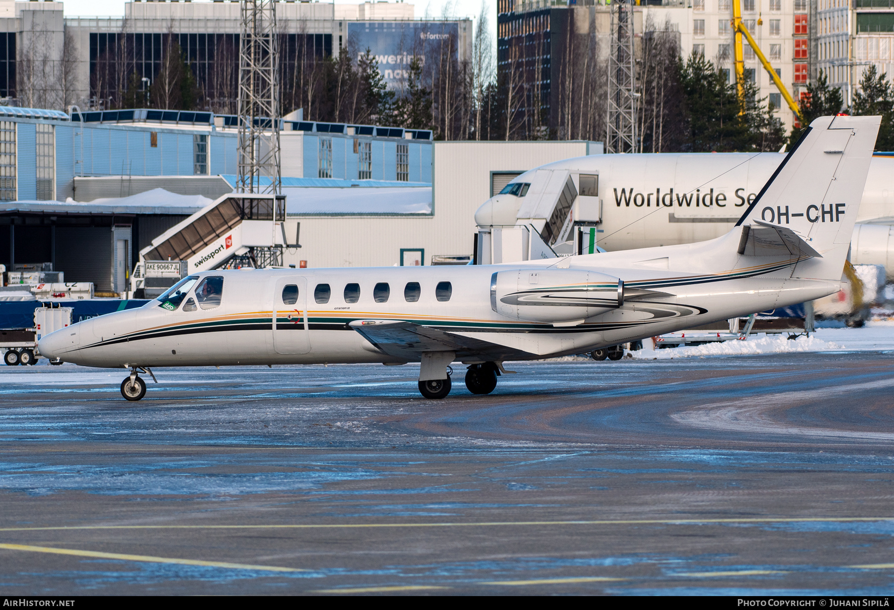 Aircraft Photo of OH-CHF | Cessna 550 Citation II | AirHistory.net #552582