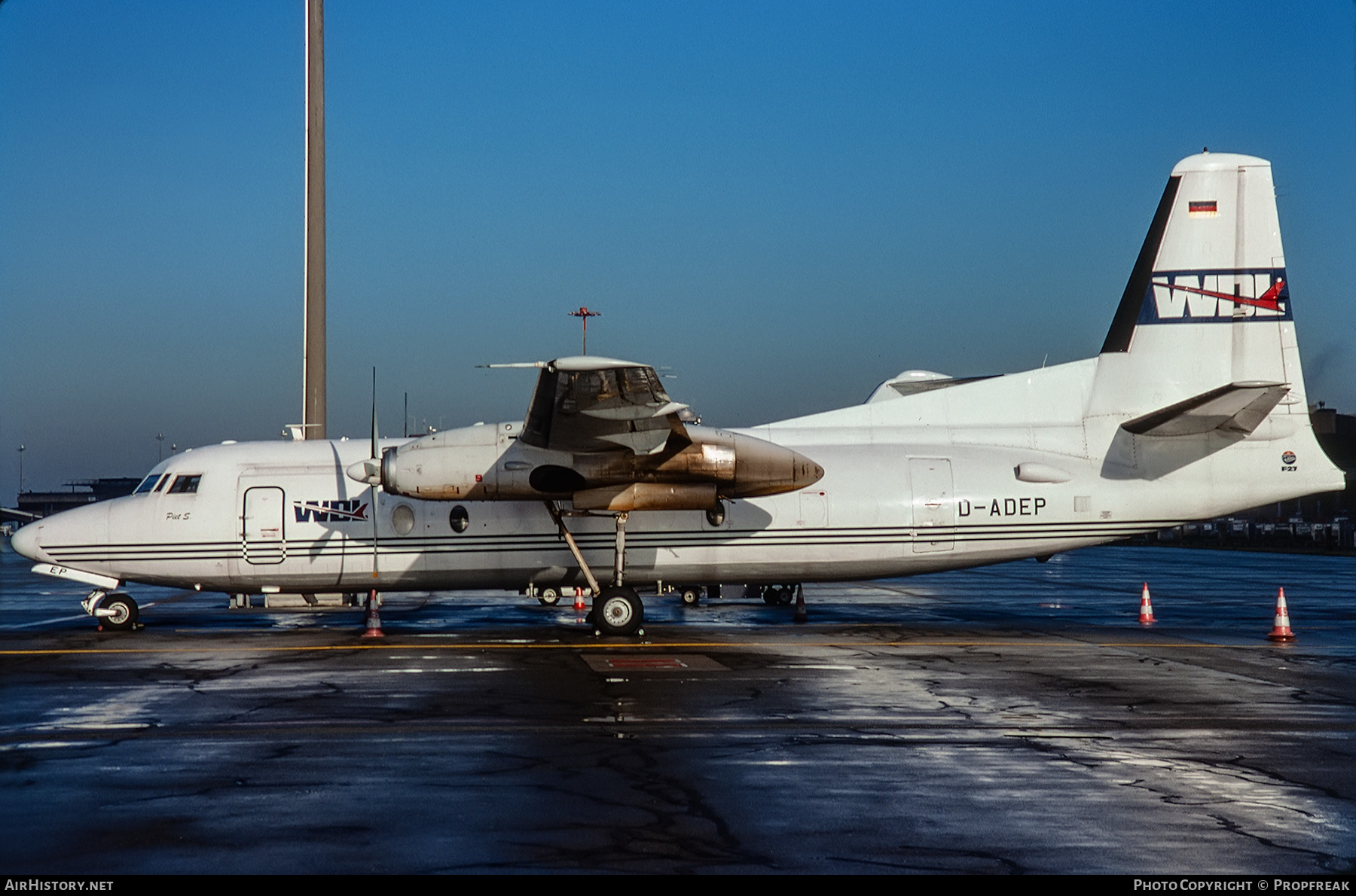 Aircraft Photo of D-ADEP | Fokker F27-600 Friendship | WDL Aviation | AirHistory.net #552591