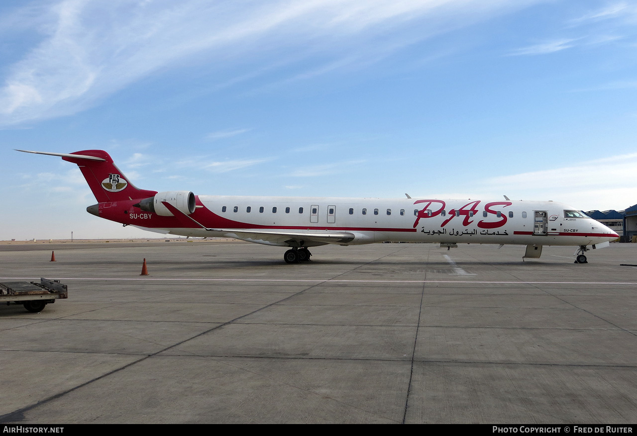 Aircraft Photo of SU-CBY | Bombardier CRJ-900 (CL-600-2D24) | PAS - Petroleum Air Services | AirHistory.net #552604