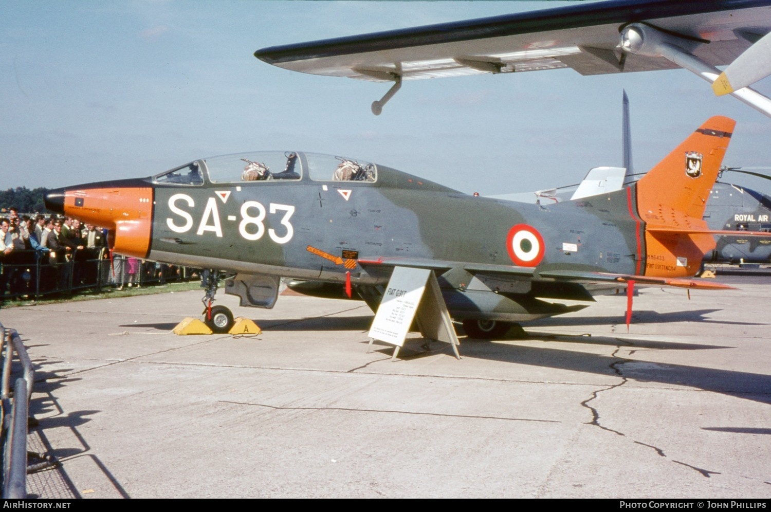 Aircraft Photo of MM6433 | Fiat G-91T/1 | Italy - Air Force | AirHistory.net #552608