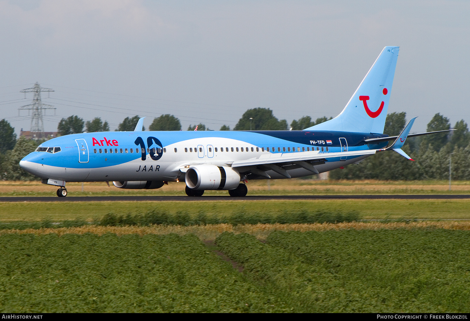 Aircraft Photo of PH-TFA | Boeing 737-8K5 | Arke | AirHistory.net #552612