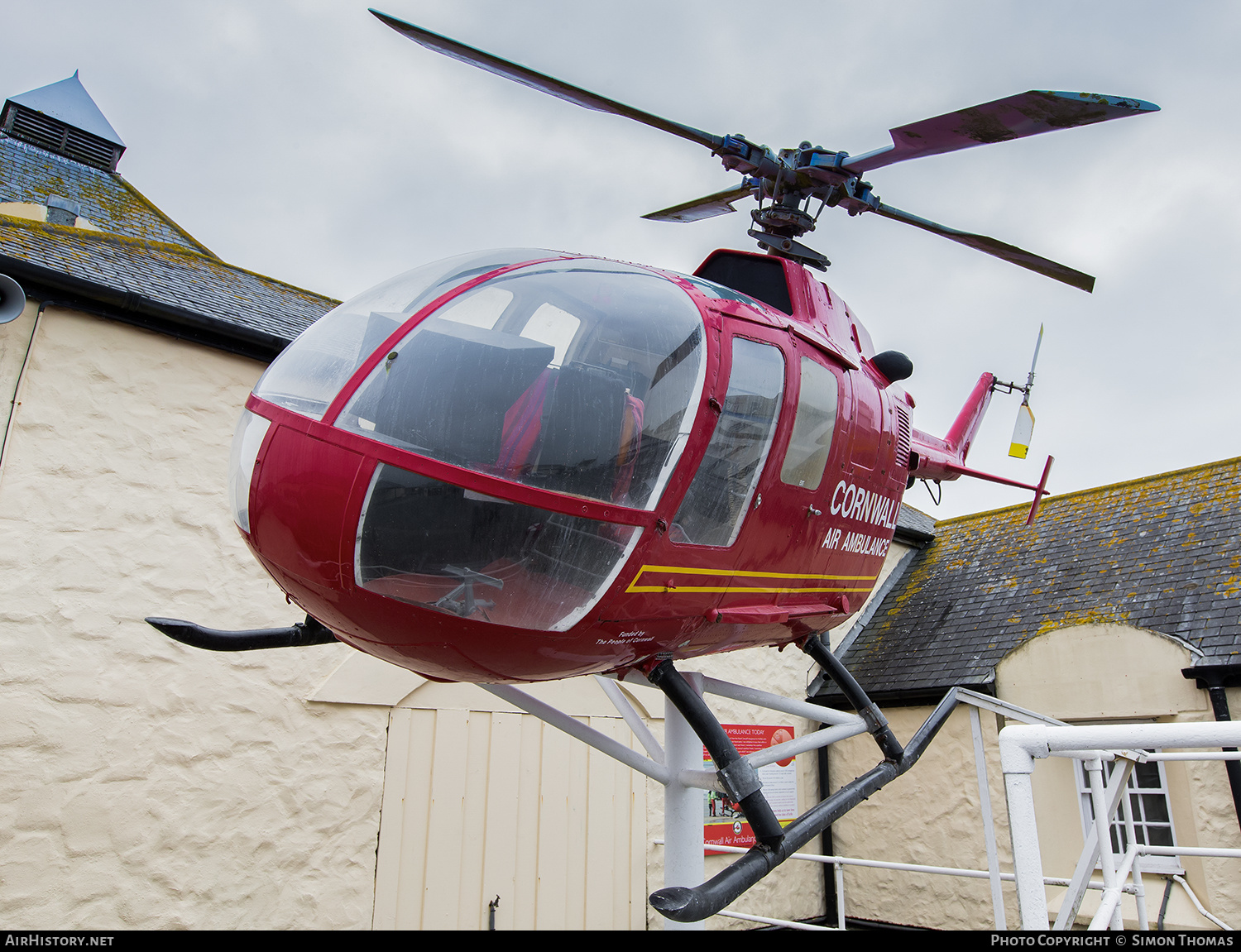 Aircraft Photo of G-CDBS | MBB BO-105D | Cornwall Air Ambulance | AirHistory.net #552613