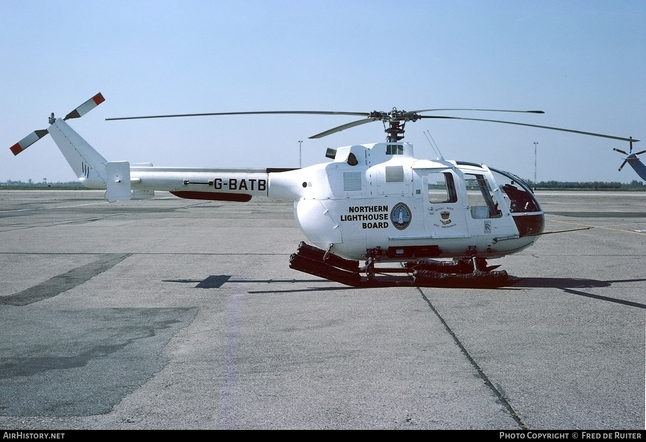 Aircraft Photo of G-BATB | MBB BO-105D | Northern Lighthouse Board - NLB | AirHistory.net #552618