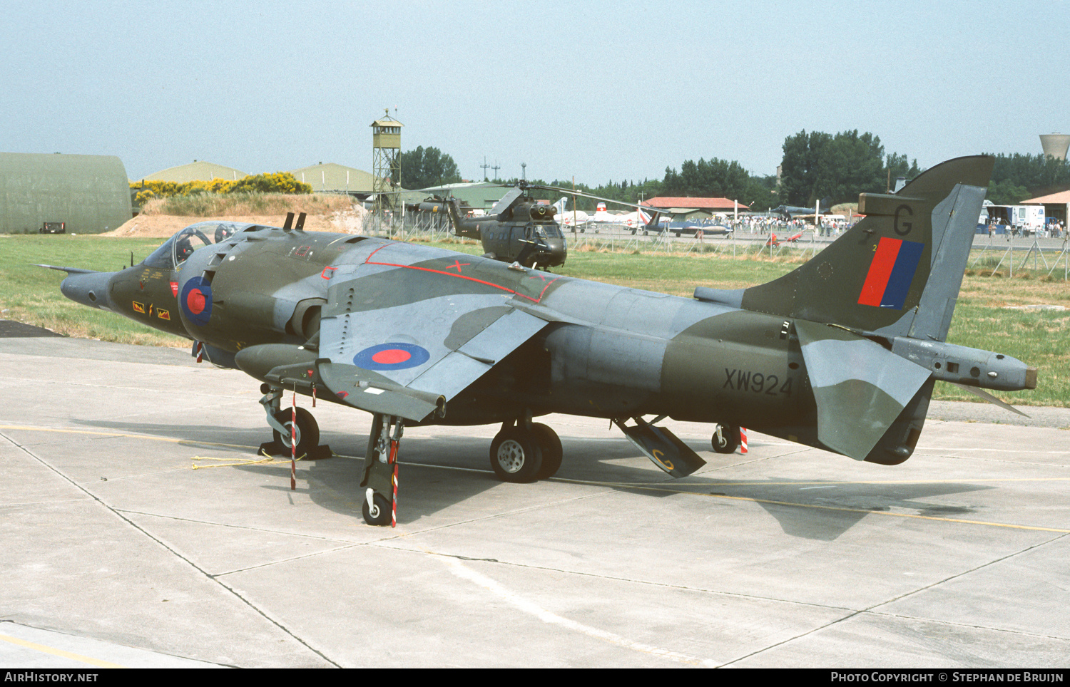 Aircraft Photo of XW924 | Hawker Siddeley Harrier GR3 | UK - Air Force | AirHistory.net #552619