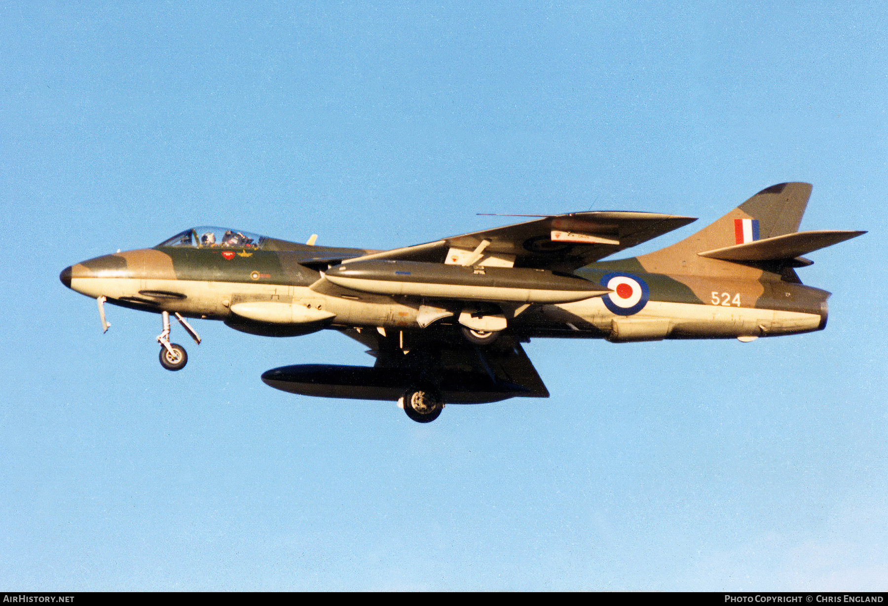 Aircraft Photo of 524 | Hawker Hunter FGA74B | UK - Air Force | AirHistory.net #552627