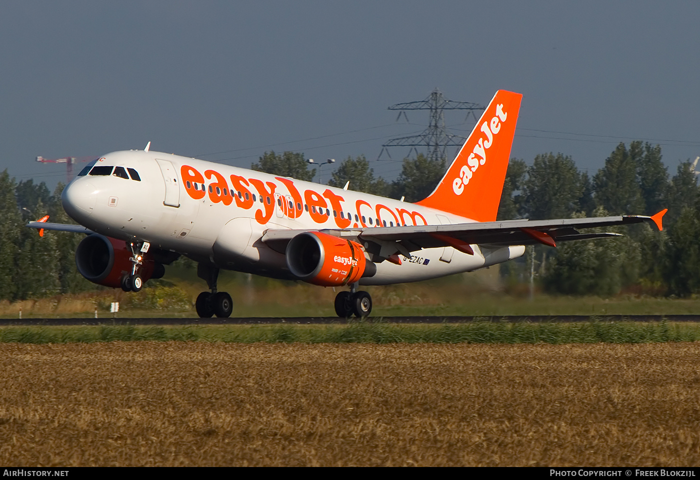 Aircraft Photo of G-EZAC | Airbus A319-111 | EasyJet | AirHistory.net #552641