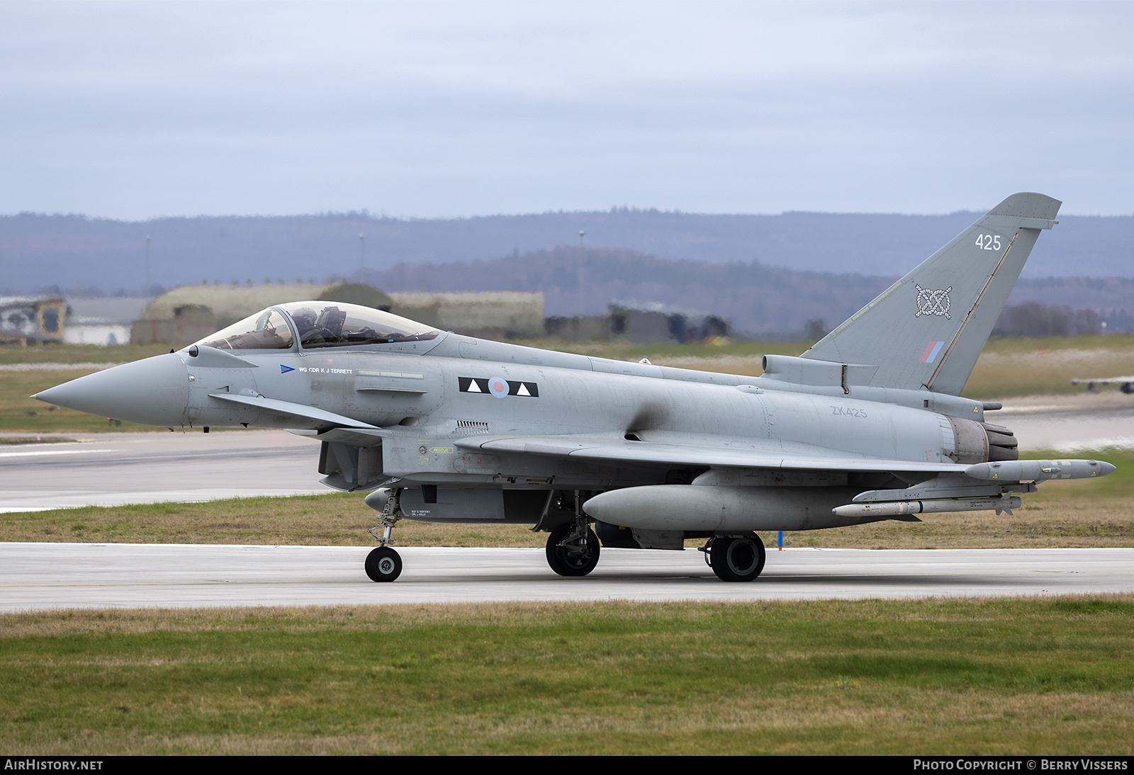 Aircraft Photo of ZK425 | Eurofighter EF-2000 Typhoon FGR4 | UK - Air Force | AirHistory.net #552642