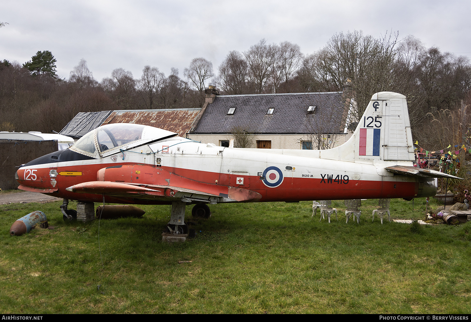 Aircraft Photo of XW419 / 9120M | BAC 84 Jet Provost T5A | UK - Air Force | AirHistory.net #552649