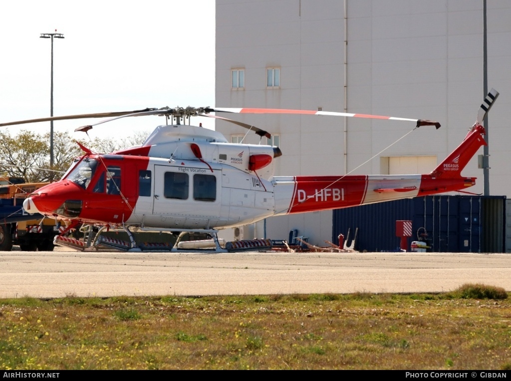 Aircraft Photo of D-HFBI | Bell 412EP | Pegasus Aviación | AirHistory.net #552652