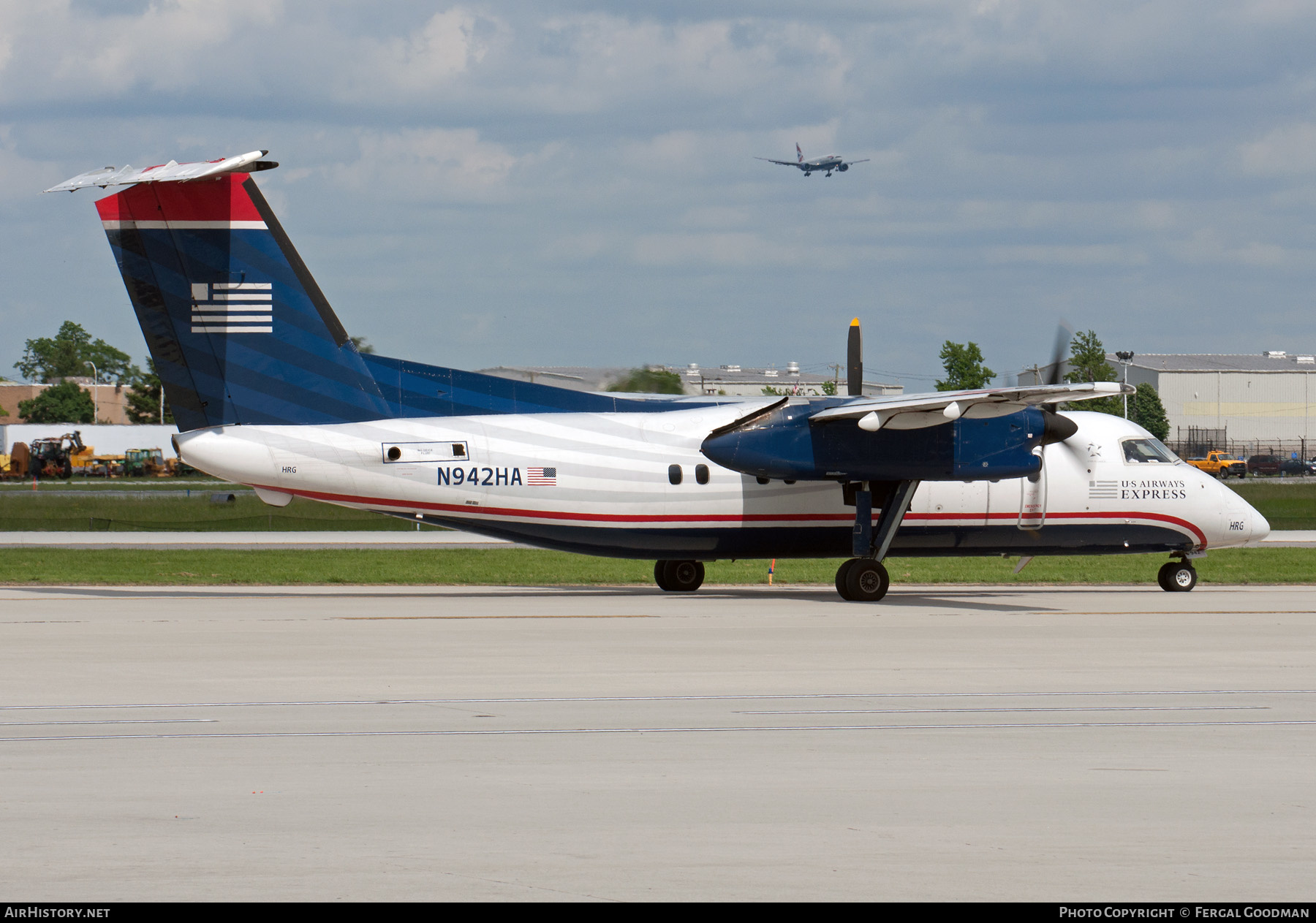 Aircraft Photo of N942HA | De Havilland Canada DHC-8-102 Dash 8 | US Airways Express | AirHistory.net #552654