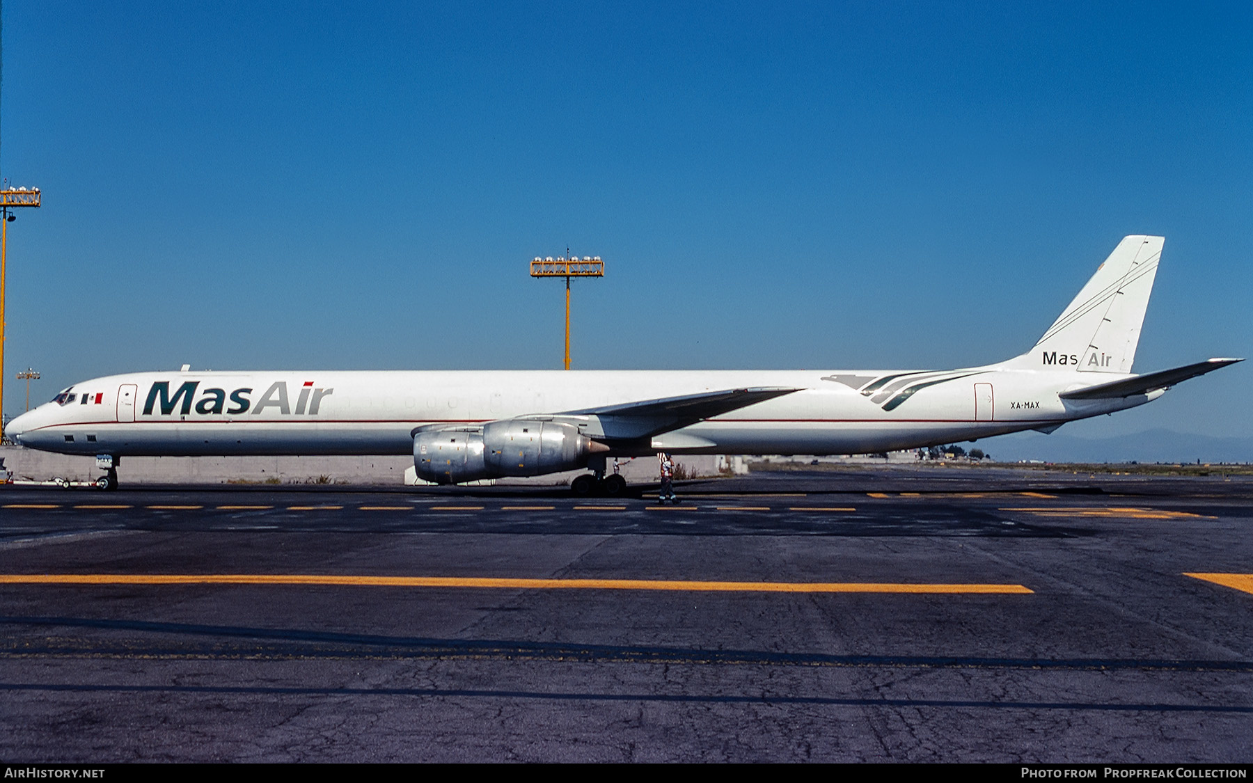 Aircraft Photo of XA-MAX | Douglas DC-8-71(F) | Mas Air Cargo | AirHistory.net #552665