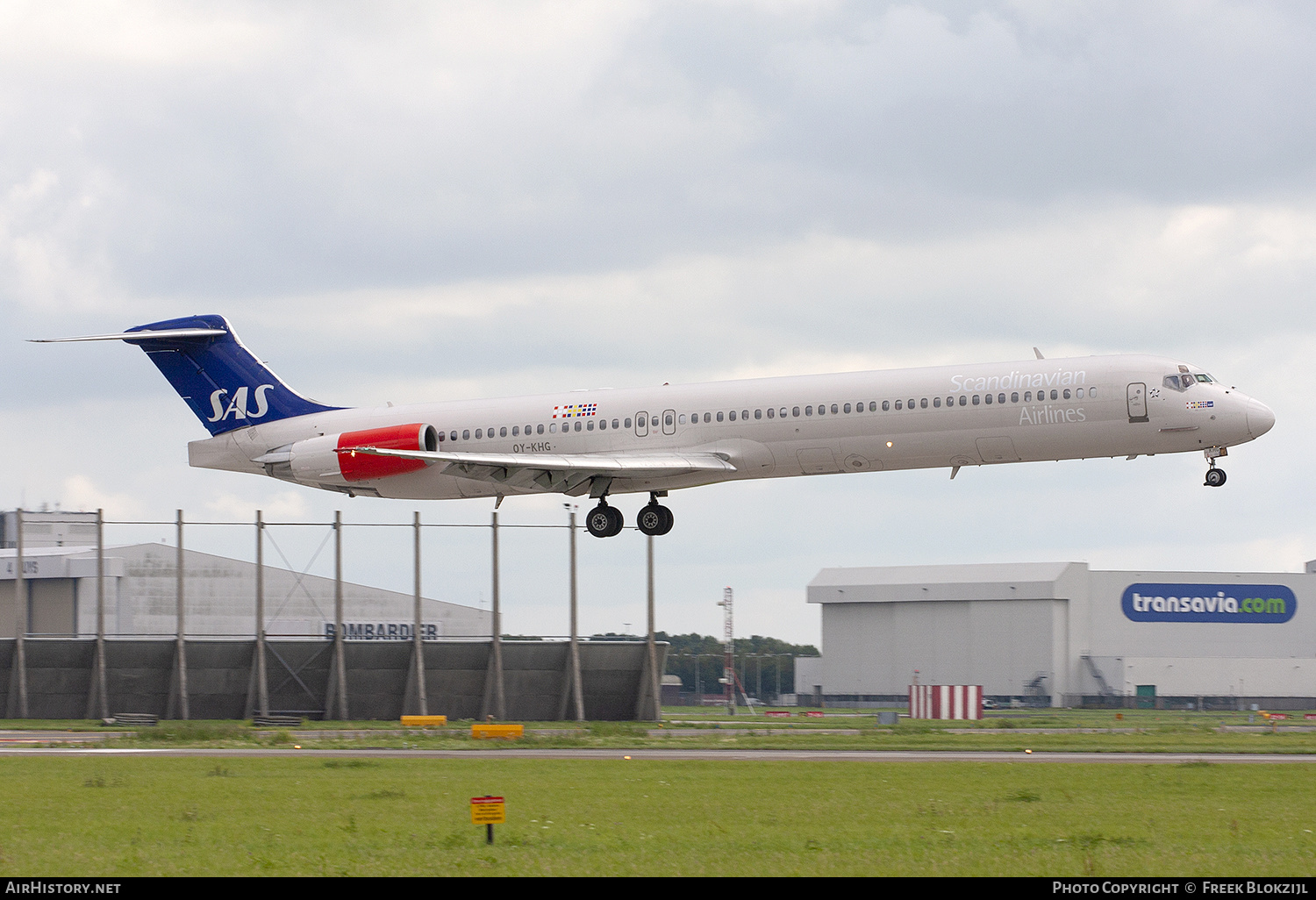 Aircraft Photo of OY-KHG | McDonnell Douglas MD-82 (DC-9-82) | Scandinavian Airlines - SAS | AirHistory.net #552674