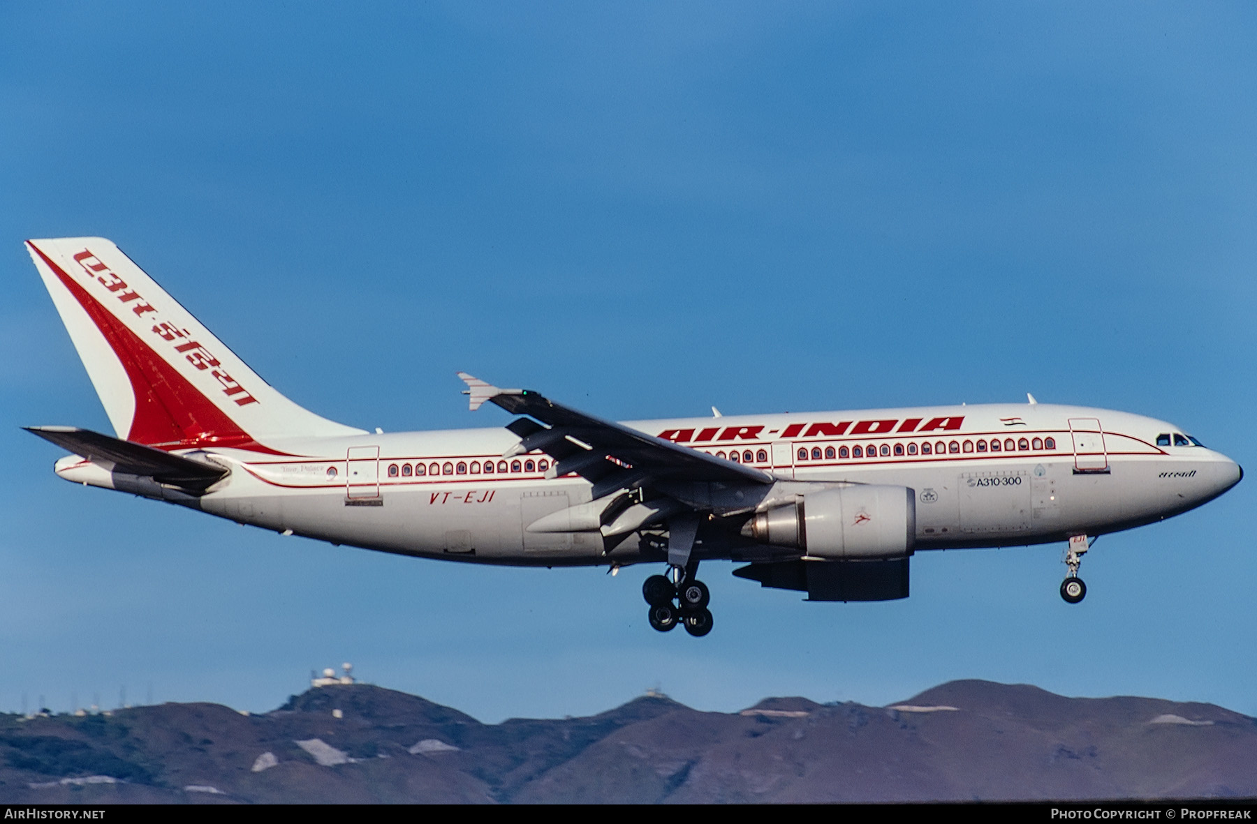 Aircraft Photo of VT-EJI | Airbus A310-304 | Air India | AirHistory.net #552680