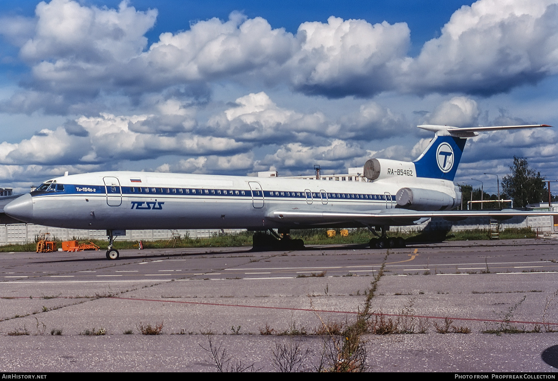 Aircraft Photo of RA-85462 | Tupolev Tu-154B-2 | Tesis Aviation Enterprise | AirHistory.net #552693