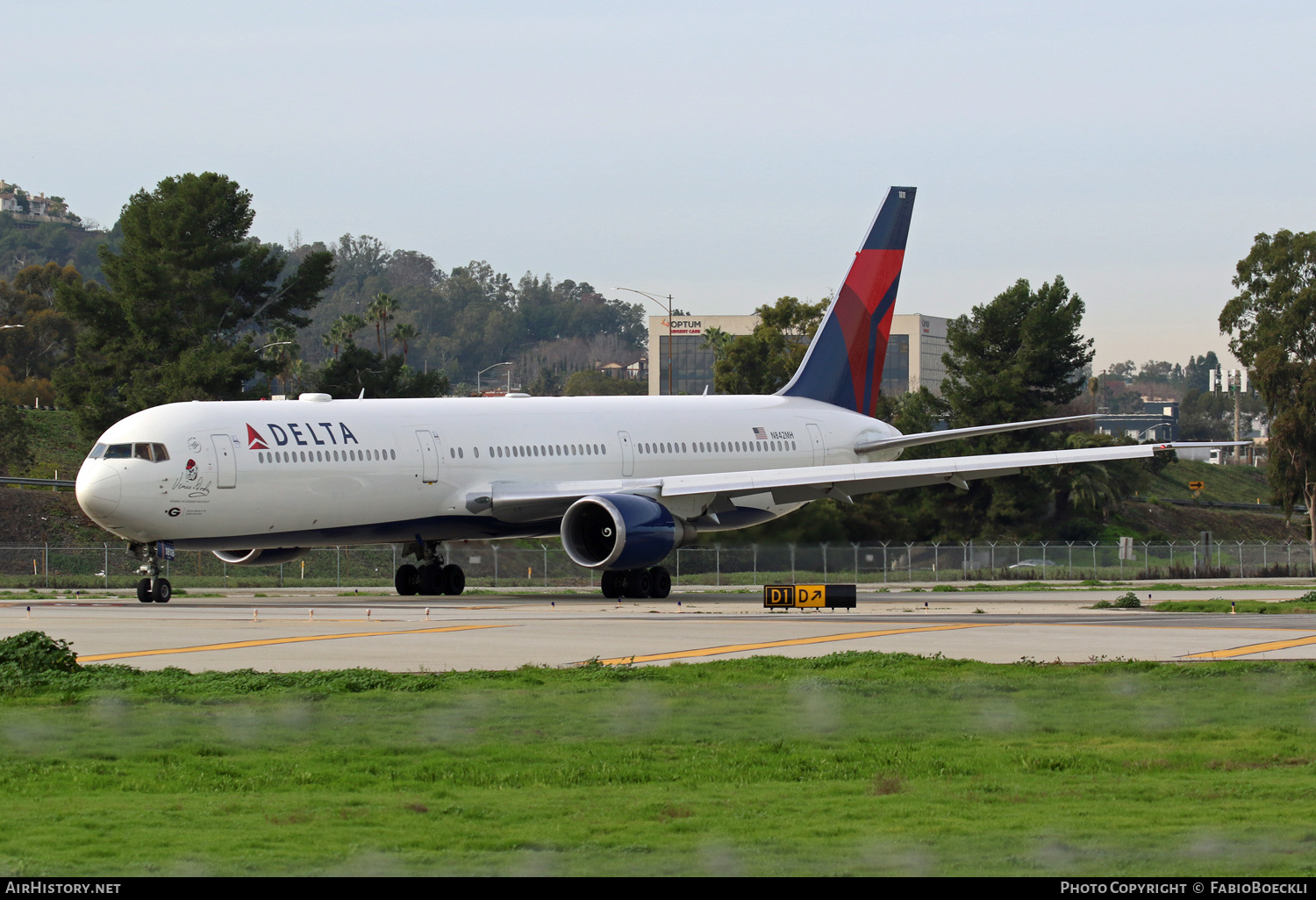 Aircraft Photo of N842MH | Boeing 767-432/ER | Delta Air Lines | AirHistory.net #552697