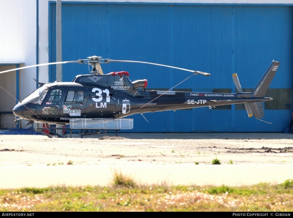 Aircraft Photo of SE-JTP | Eurocopter AS-350B3 Squirrel | Pegasus Aviación | AirHistory.net #552698