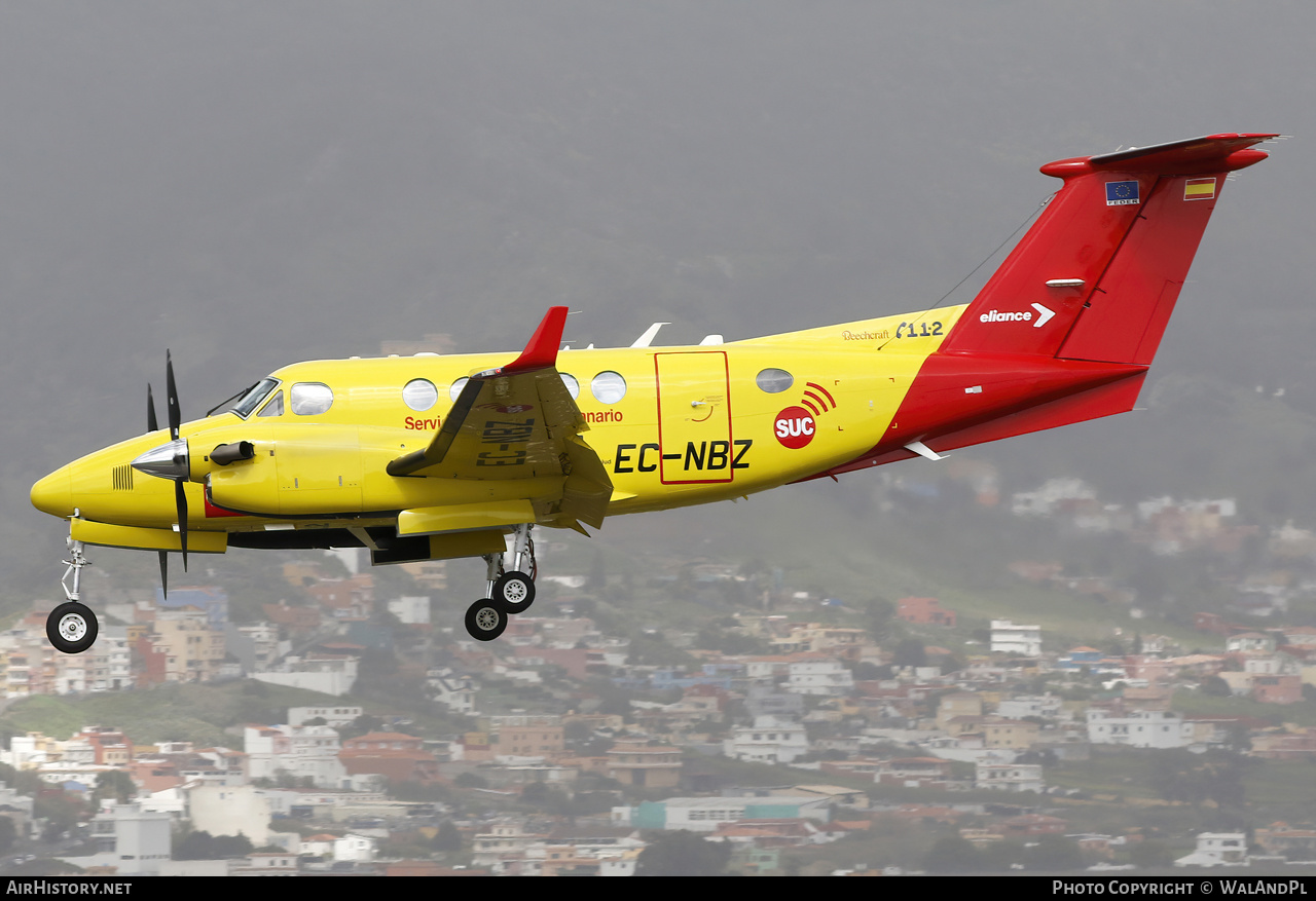 Aircraft Photo of EC-NBZ | Beechcraft 250 King Air (200GT) | Servicio de Urgencias Canario - SUC | AirHistory.net #552709