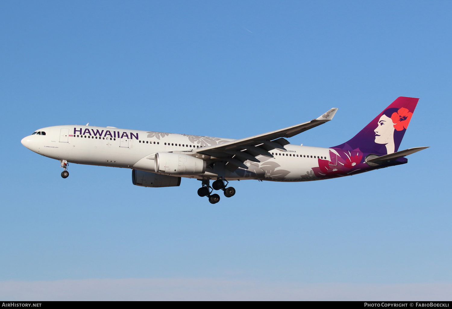 Aircraft Photo of N388HA | Airbus A330-243 | Hawaiian Airlines | AirHistory.net #552716