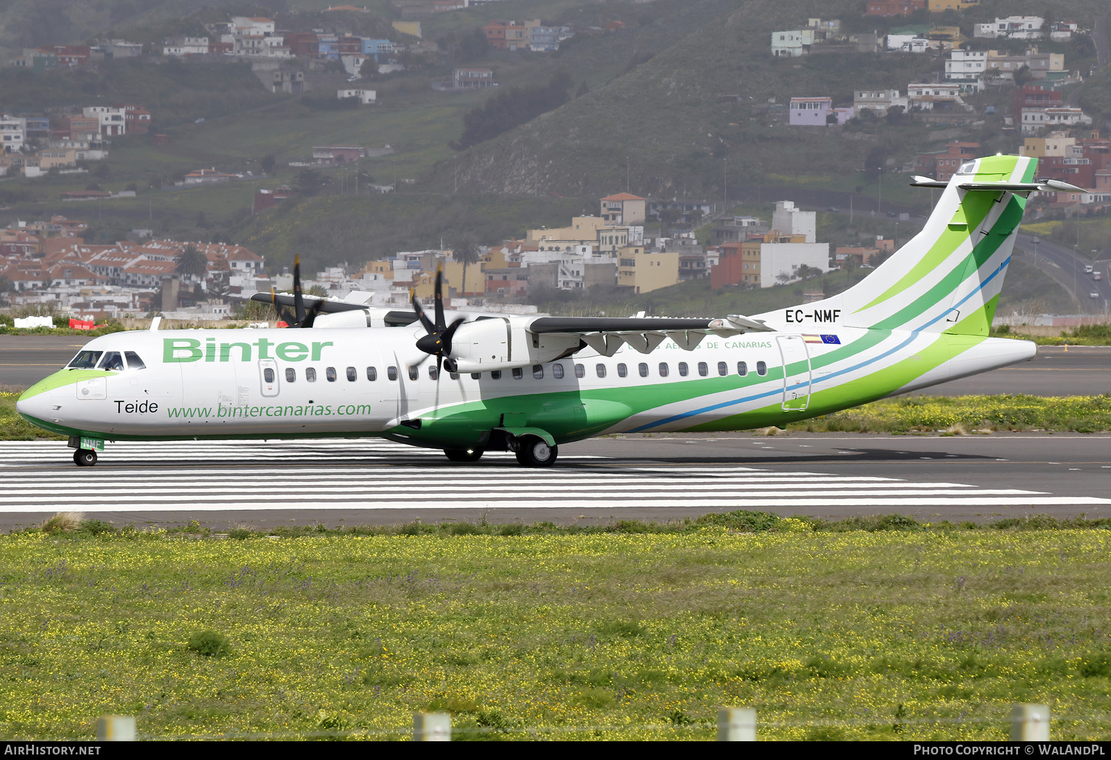 Aircraft Photo of EC-NMF | ATR ATR-72-600 (ATR-72-212A) | Binter Canarias | AirHistory.net #552721