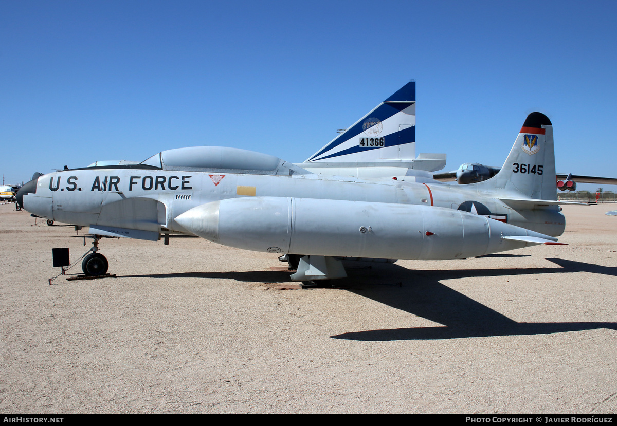 Aircraft Photo of 53-6145 / 36145 | Lockheed T-33A | USA - Air Force | AirHistory.net #552723