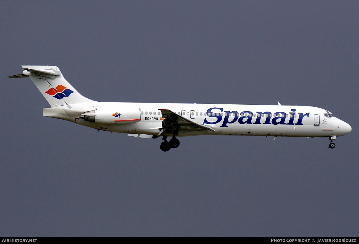 Aircraft Photo of EC-GRO | McDonnell Douglas MD-87 (DC-9-87) | Spanair | AirHistory.net #552729