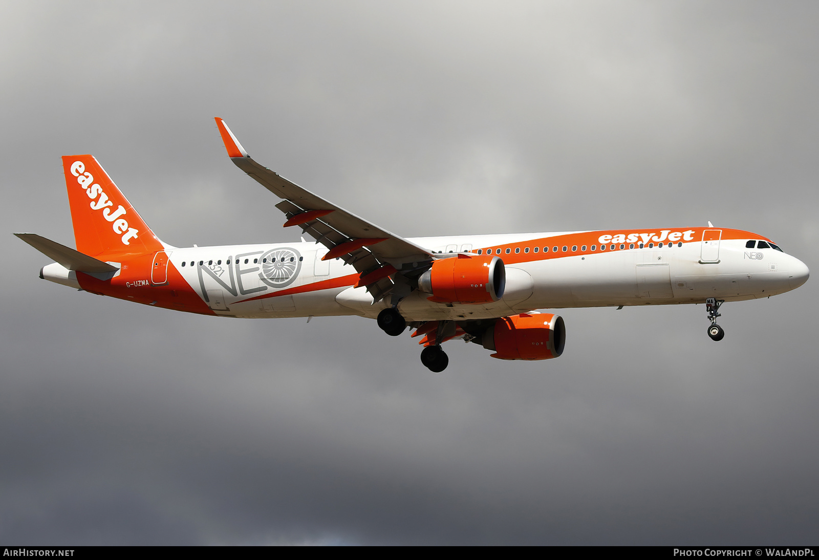 Aircraft Photo of G-UZMA | Airbus A321-251NX | EasyJet | AirHistory.net #552732