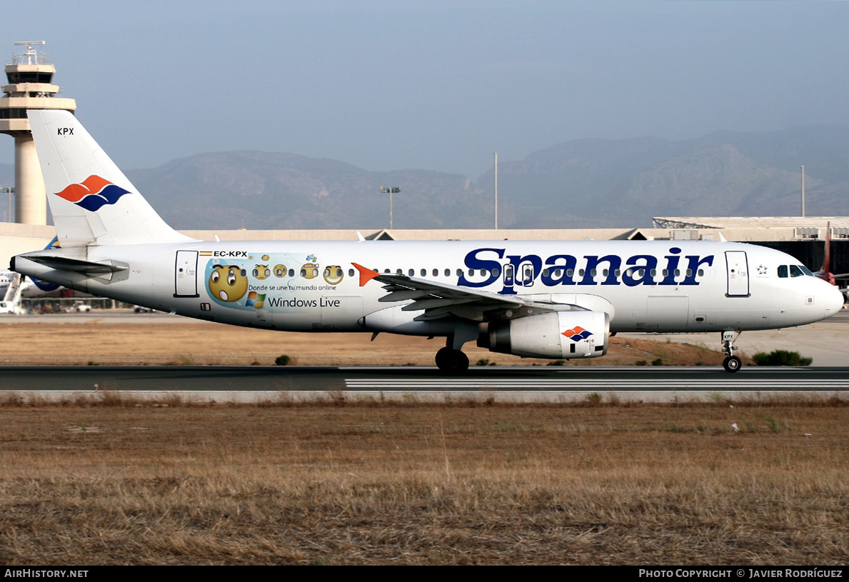 Aircraft Photo of EC-KPX | Airbus A320-232 | Spanair | AirHistory.net #552733