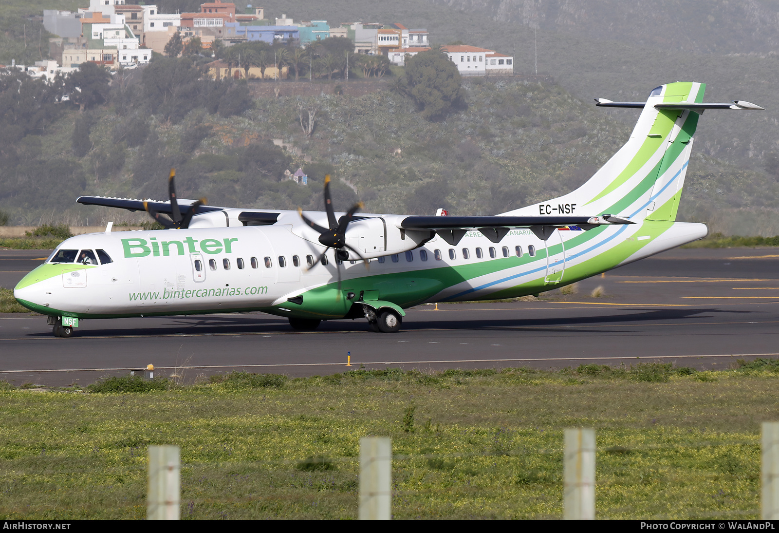 Aircraft Photo of EC-NSF | ATR ATR-72-600 (ATR-72-212A) | Binter Canarias | AirHistory.net #552739