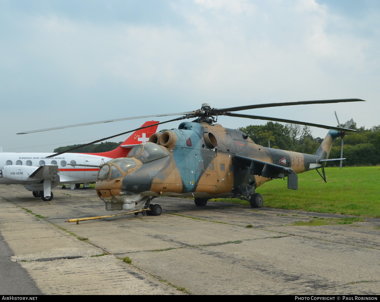 Aircraft Photo of 335 | Mil Mi-24D | Hungary - Air Force | AirHistory.net #552740