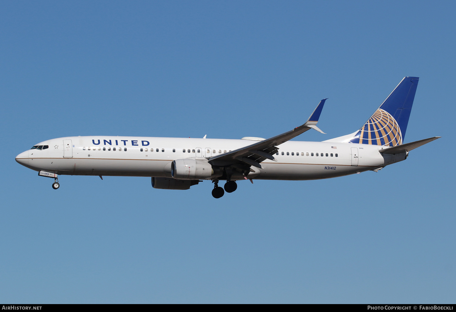 Aircraft Photo of N31412 | Boeing 737-924 | United Airlines | AirHistory.net #552744