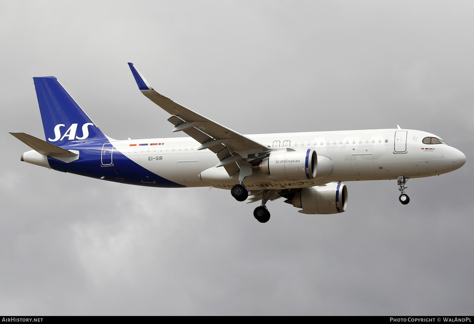 Aircraft Photo of EI-SIR | Airbus A320-251N | Scandinavian Airlines - SAS | AirHistory.net #552759