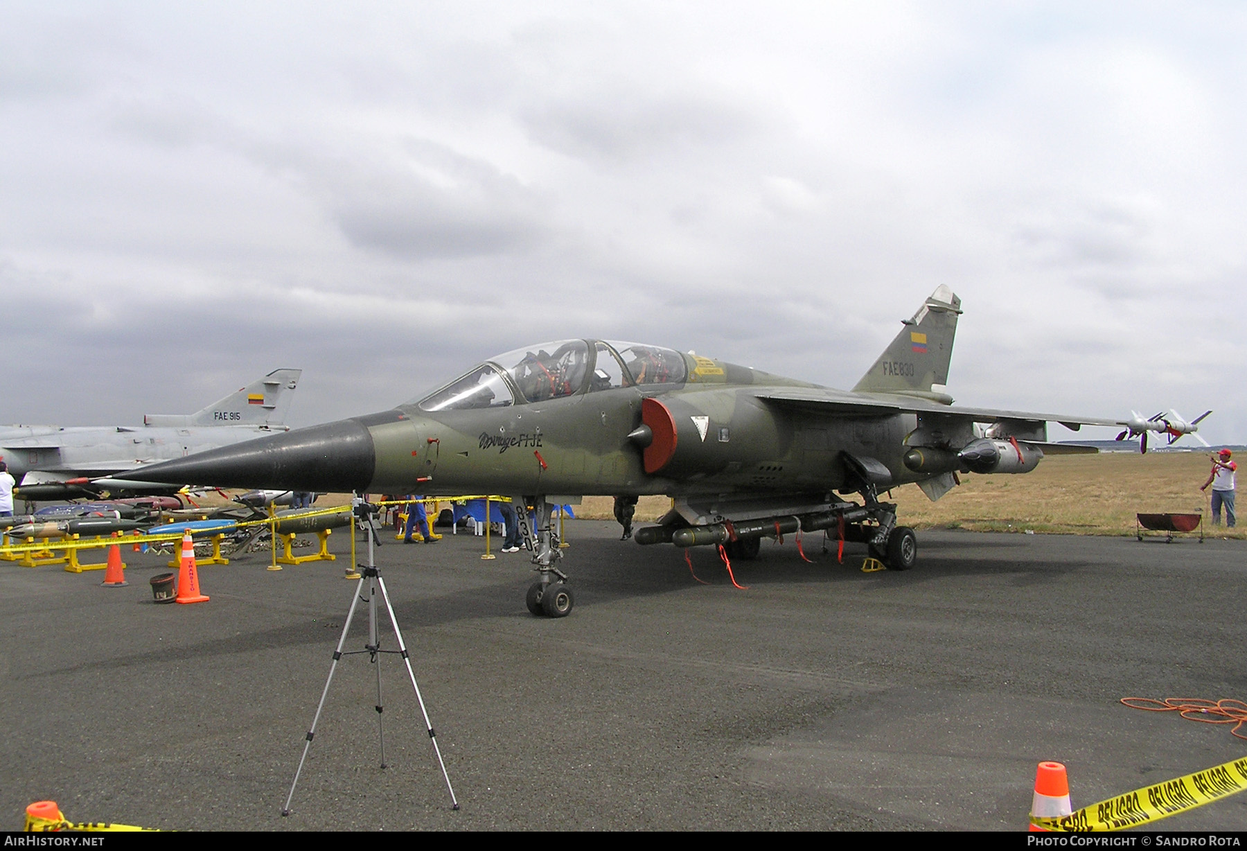 Aircraft Photo of FAE-830 | Dassault Mirage F1JE | Ecuador - Air Force | AirHistory.net #552762