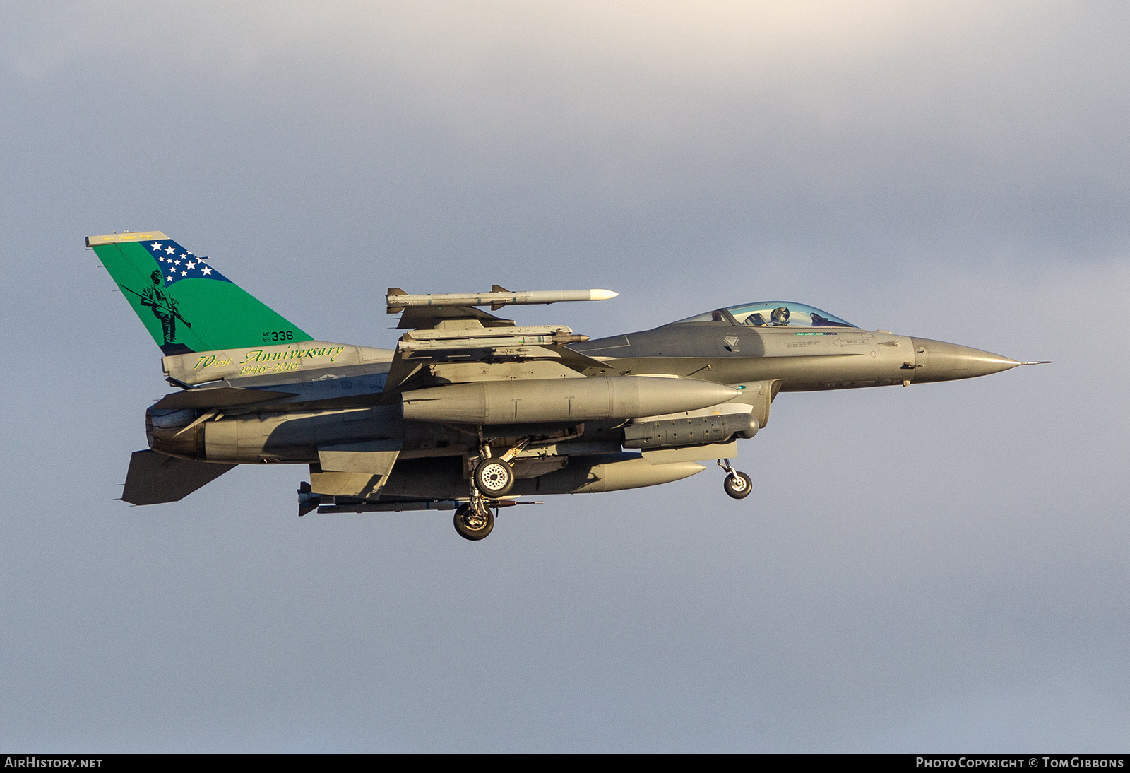 Aircraft Photo of 86-0336 | General Dynamics F-16C Fighting Falcon | USA - Air Force | AirHistory.net #552782