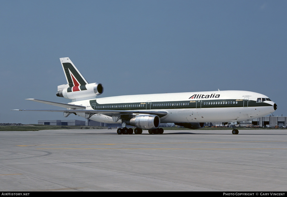 Aircraft Photo of I-DYNC | McDonnell Douglas DC-10-30 | Alitalia | AirHistory.net #552799